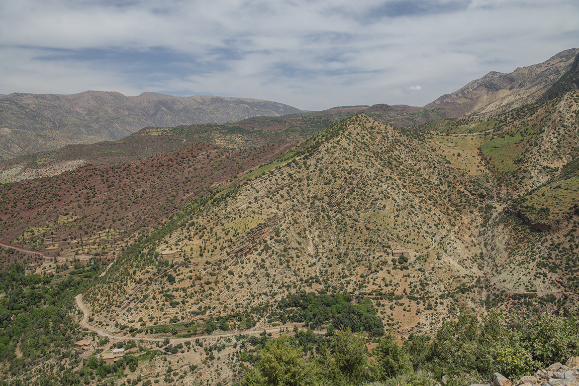 Valley in the High Atlas Mountains