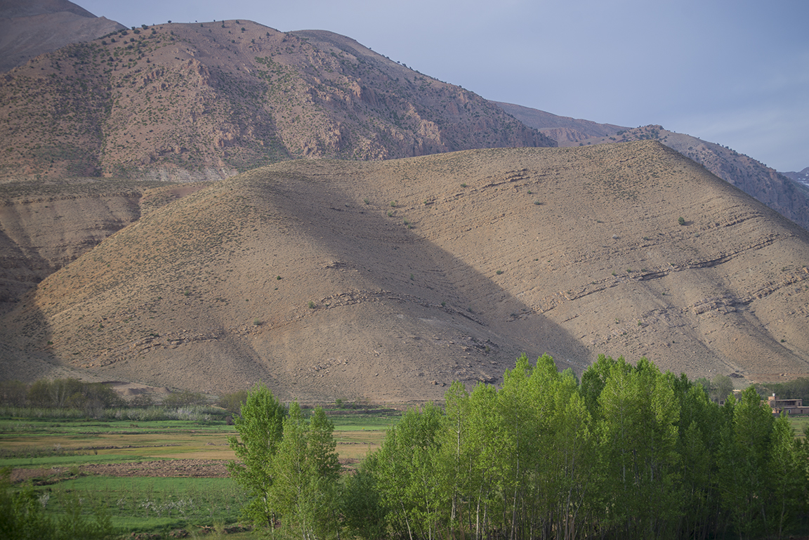 View of the Ait Bougoumez Valley from Sidi Moussa