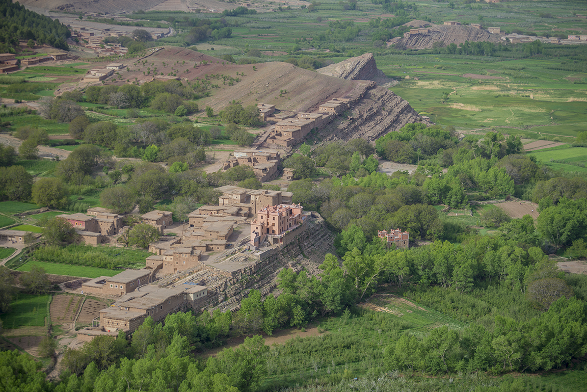 View of the Ait Bougoumez Valley from Sidi Moussa