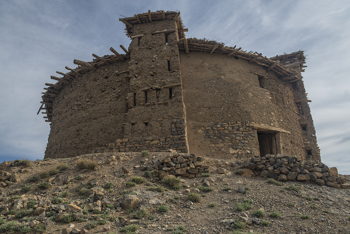 Granary atop Sidi Moussa in the Ait Bougoumez Valley