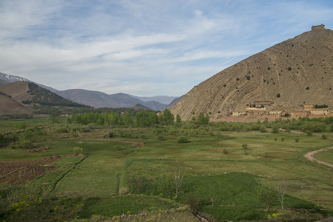 View of Sidi Moussa and the Ait Bougoumez Valley