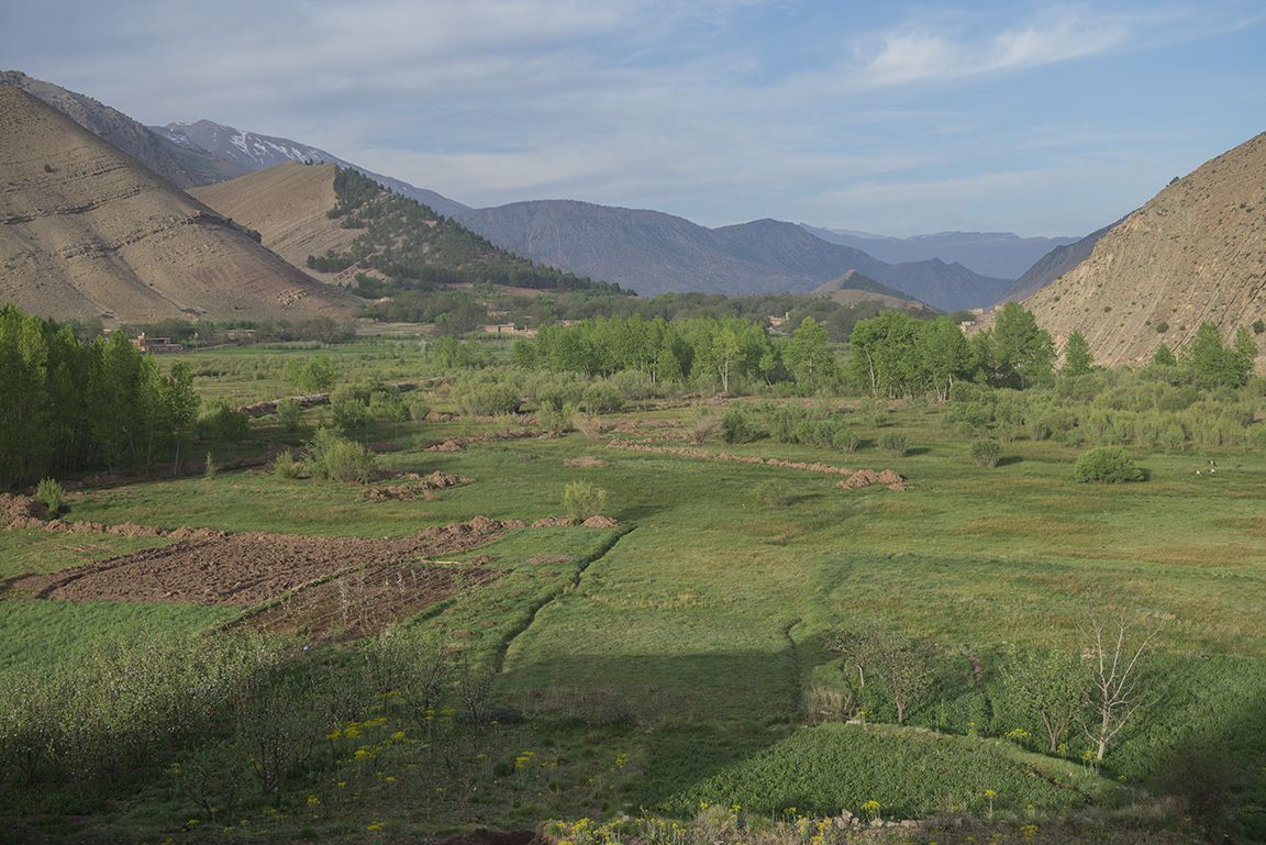 View of the Ait Bougoumez Valley