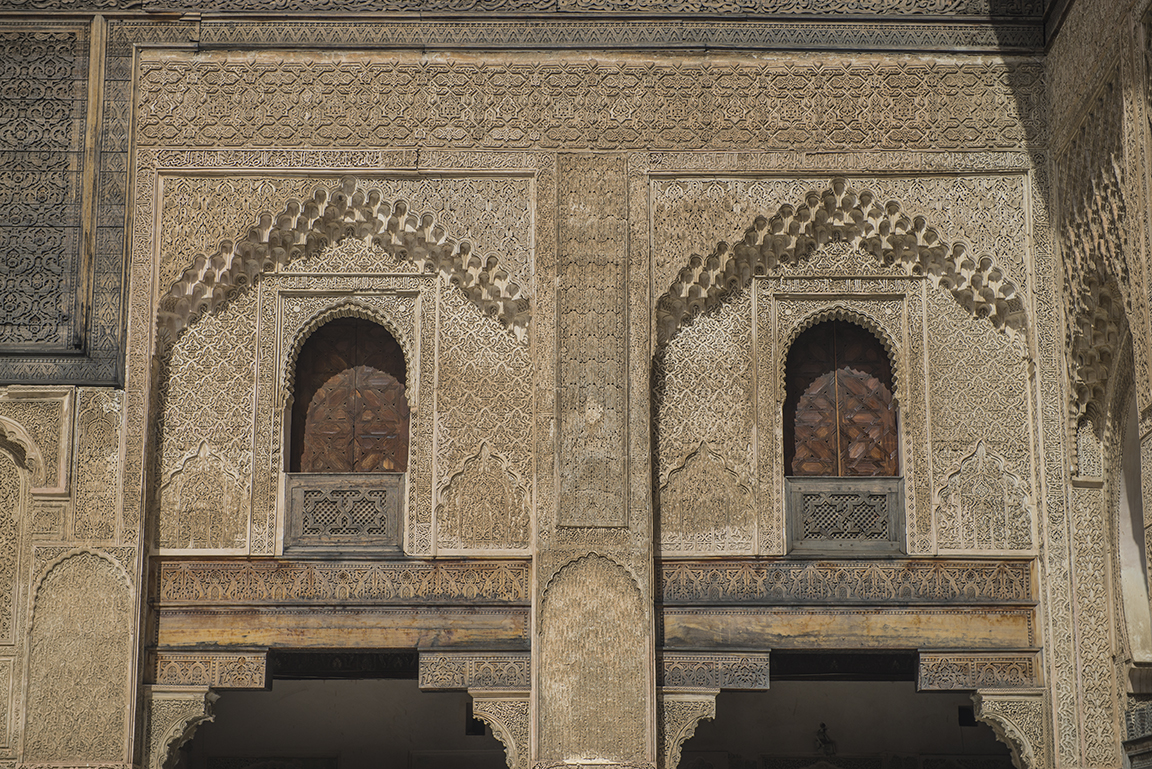 Courtyard of the Medersa Bou Inania