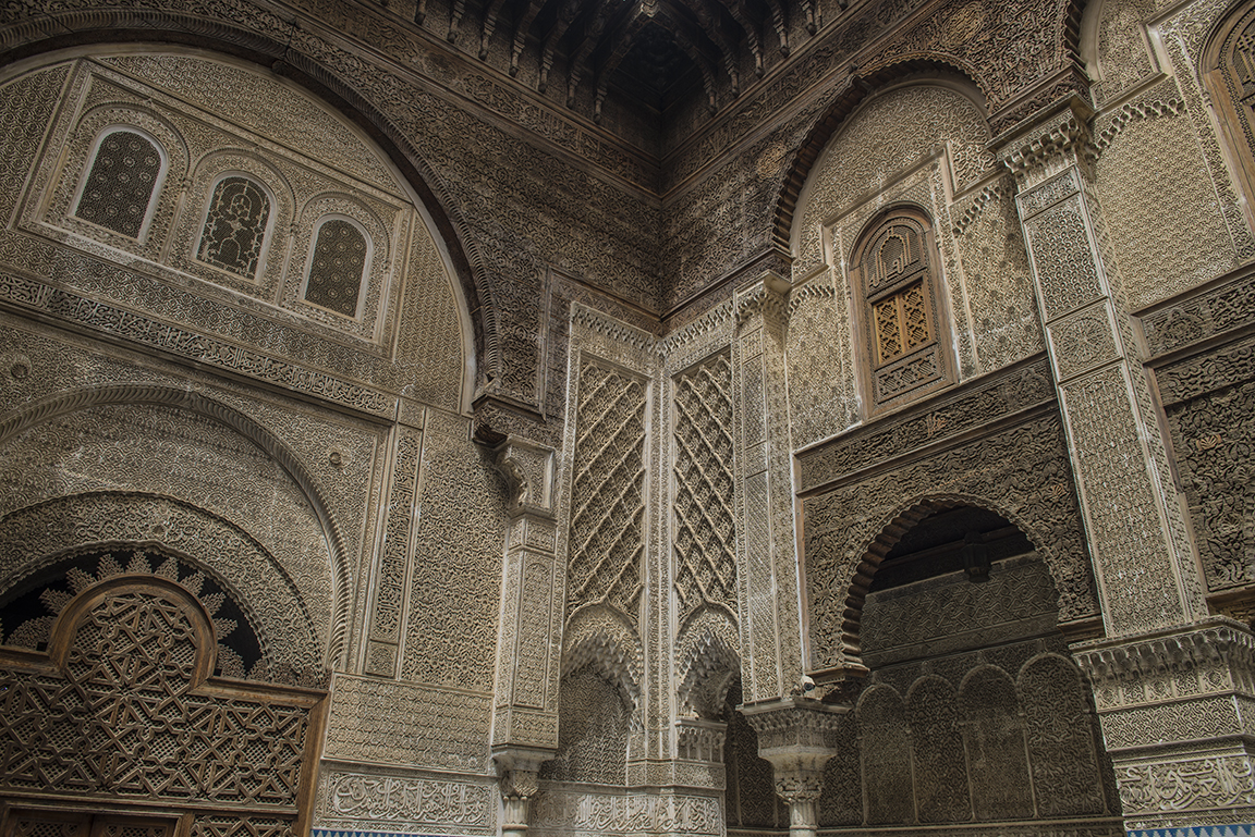 Courtyard of the Medersa el-Attarine