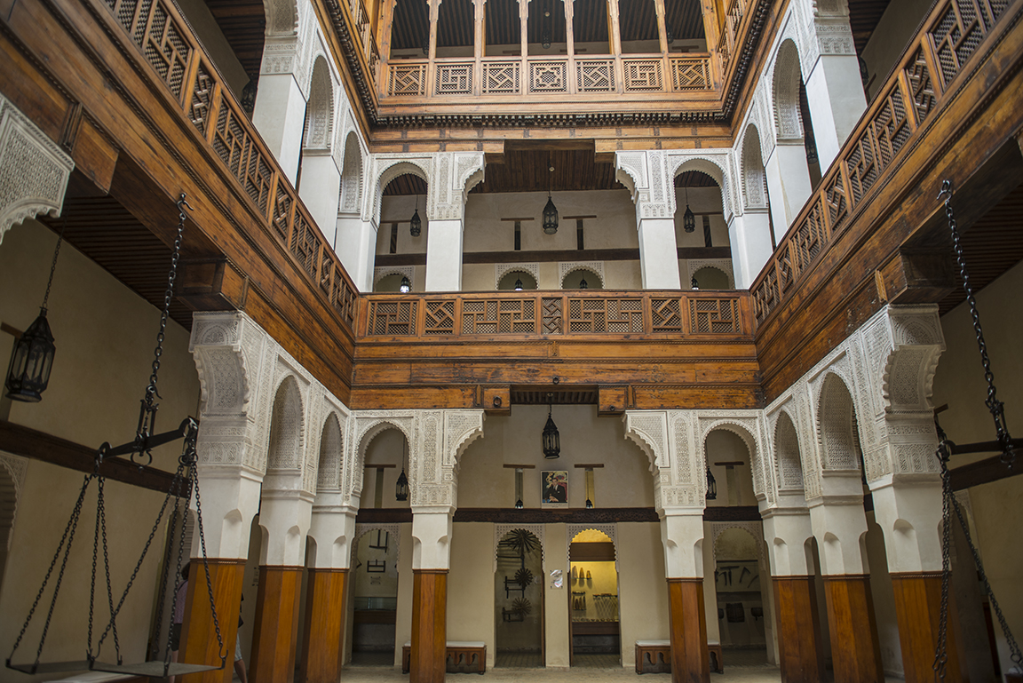 Interior of the Nejjarine Museum