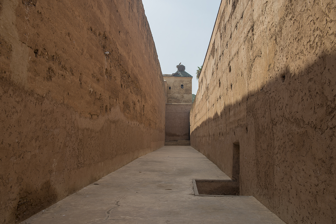 Alley in the Badi Palace