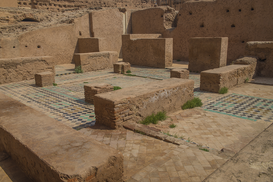 Side courtyard of the Badi Palace