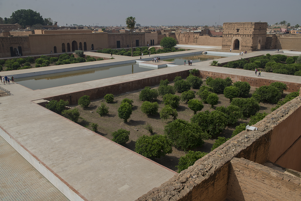 Main courtyard of the Badi Palace