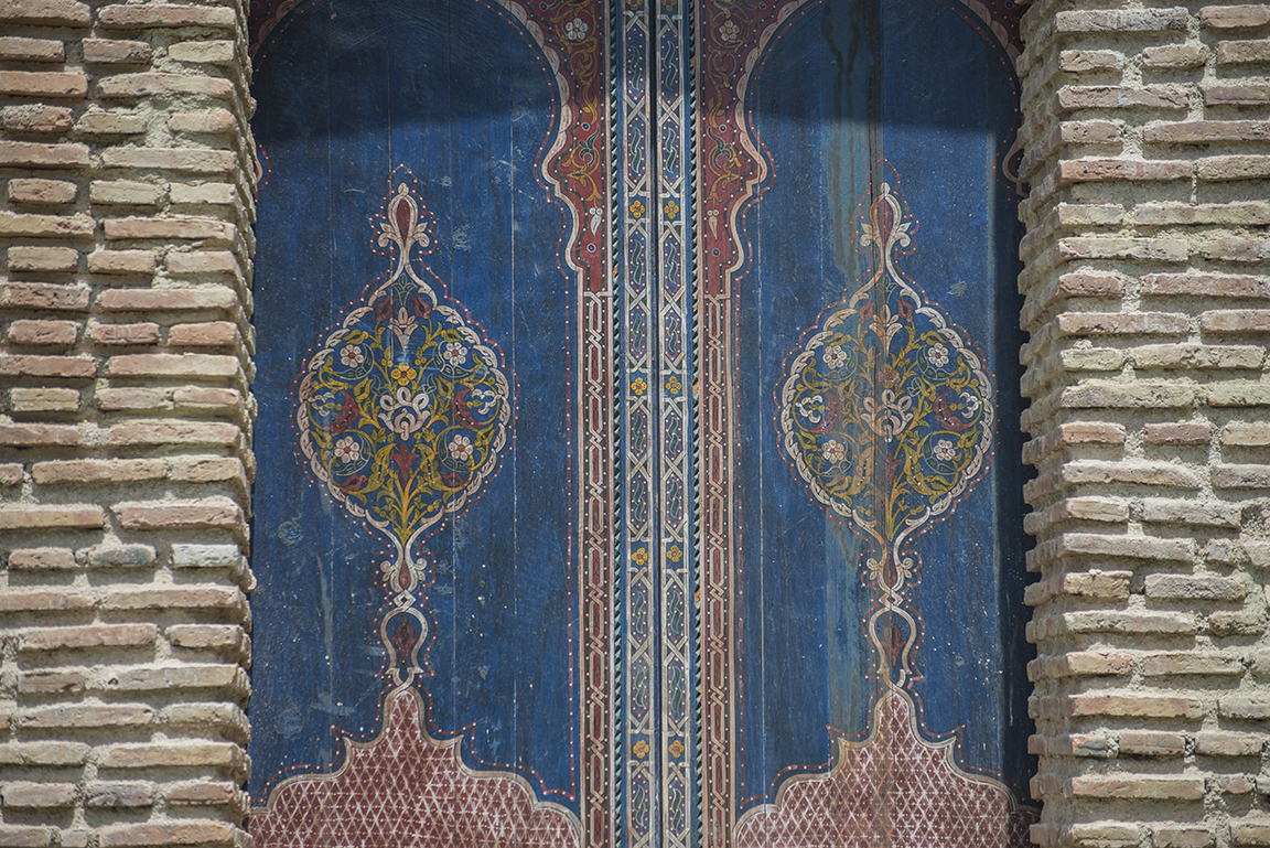 Couryard window in the Saadian Tombs