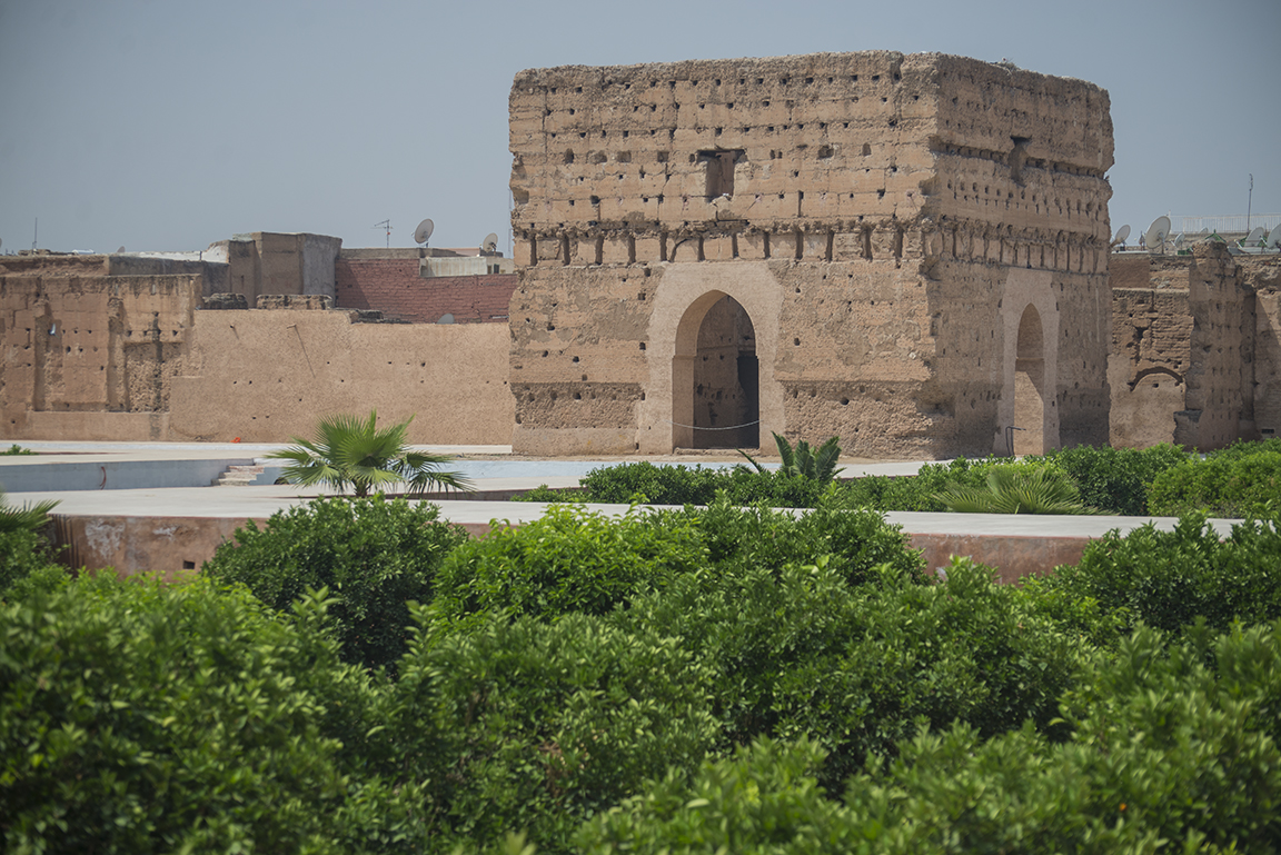 Main courtyard of the Badi Palace