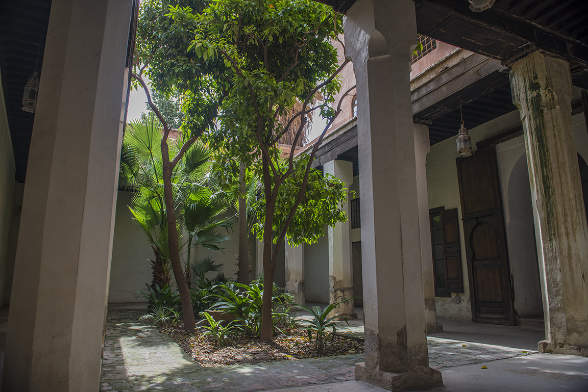 Central courtyard of the Dar Si Said