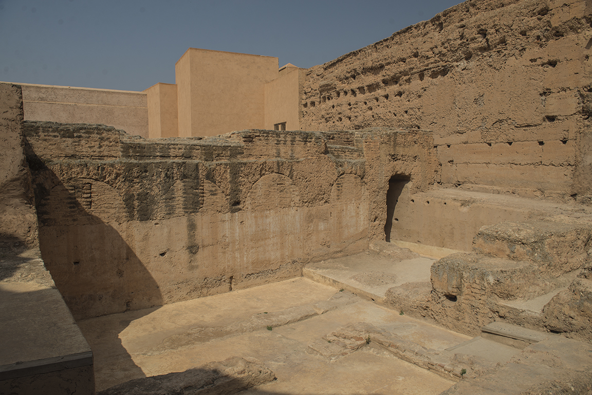 Side courtyard of the Badi Palace