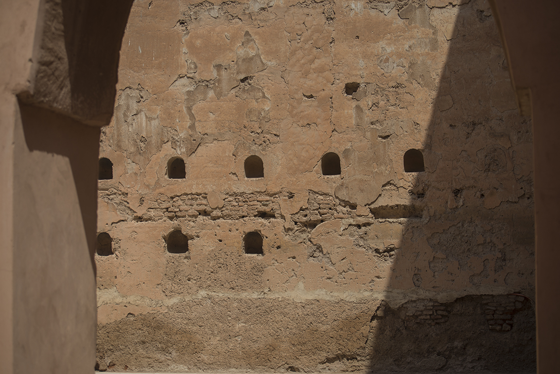 Side courtyard of the Badi Palace