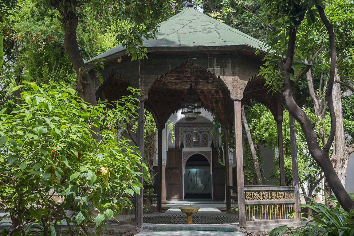 Central courtyard of the Dar Si Said