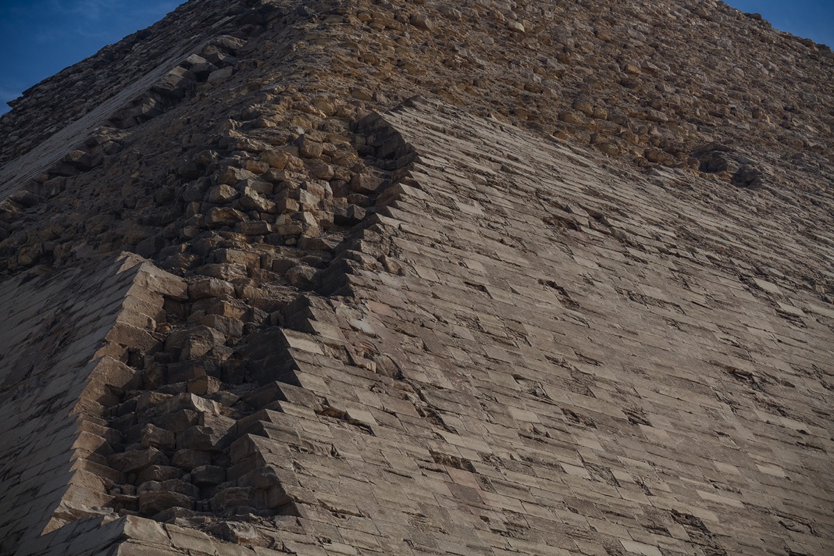 Bent Pyramid Close-up