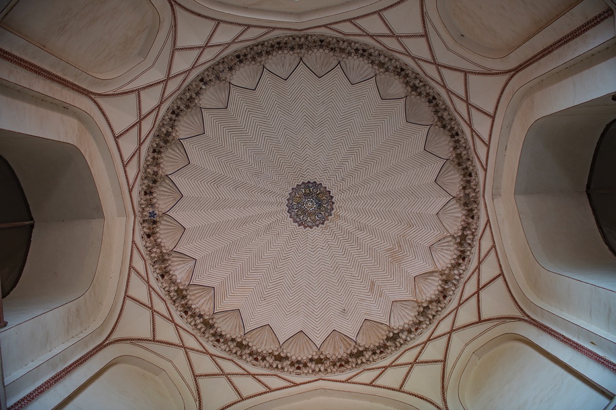 Ceiling view in Humayun