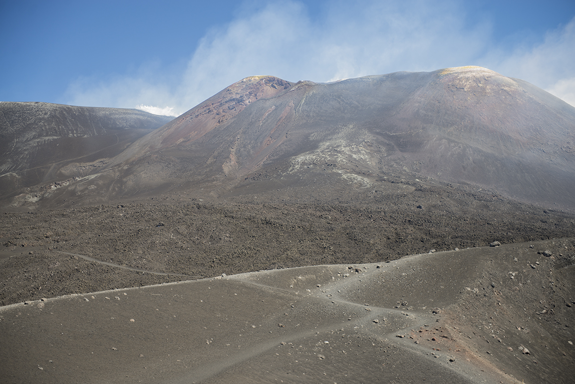 View of Mount Etna summit