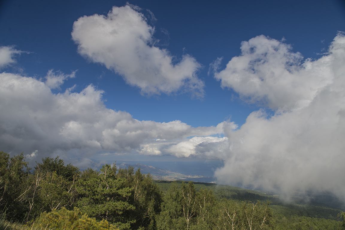 View from Mount Etna 