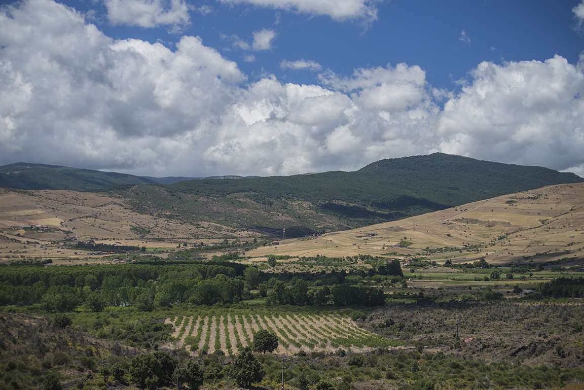 Countryside west of Mount Etna