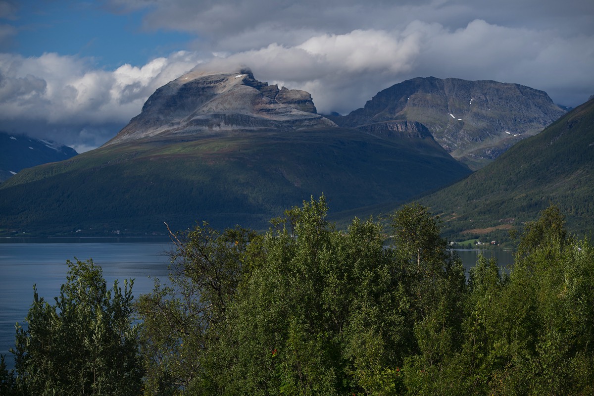 Peaks near Tromsø