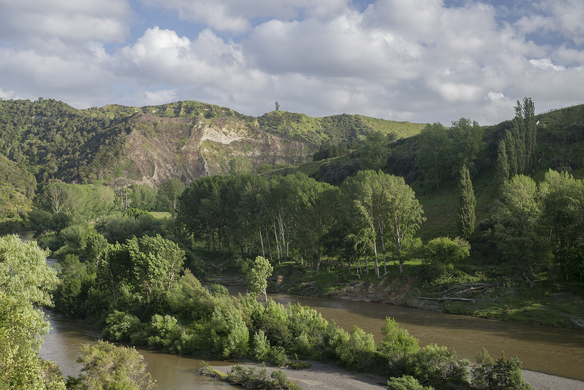 Whanganui River Valley in Whanganui National Park