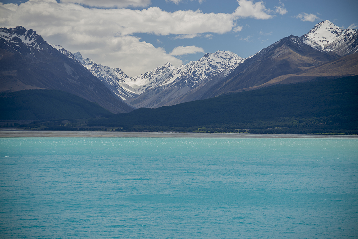 Lake Pukaki near Aoraki Mount Cook National Park