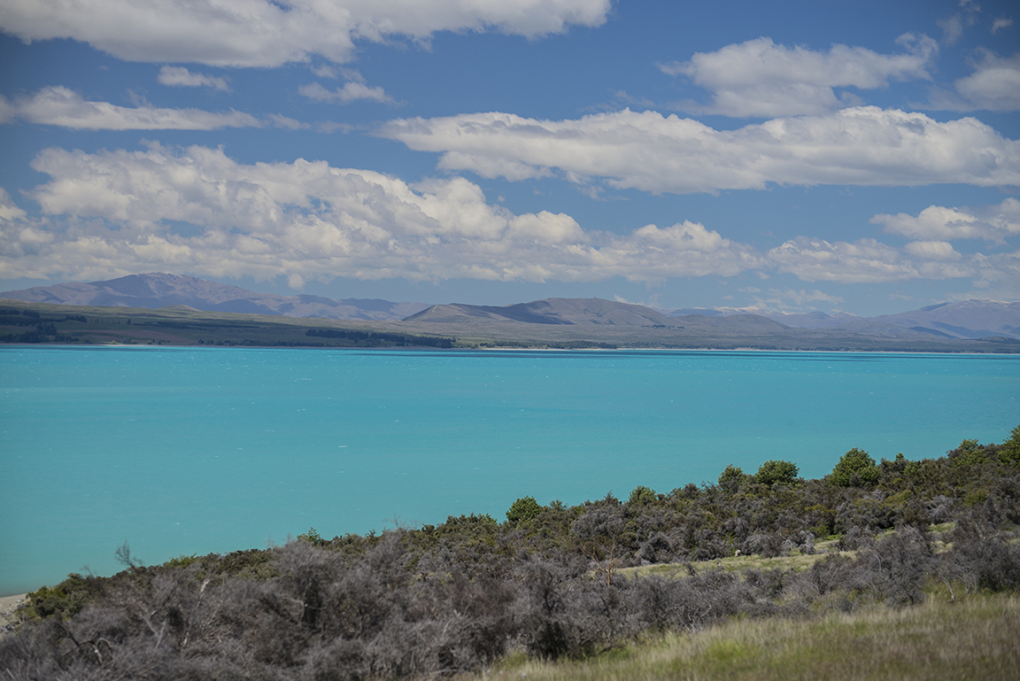 Lake Pukaki near Aoraki Mount Cook National Park