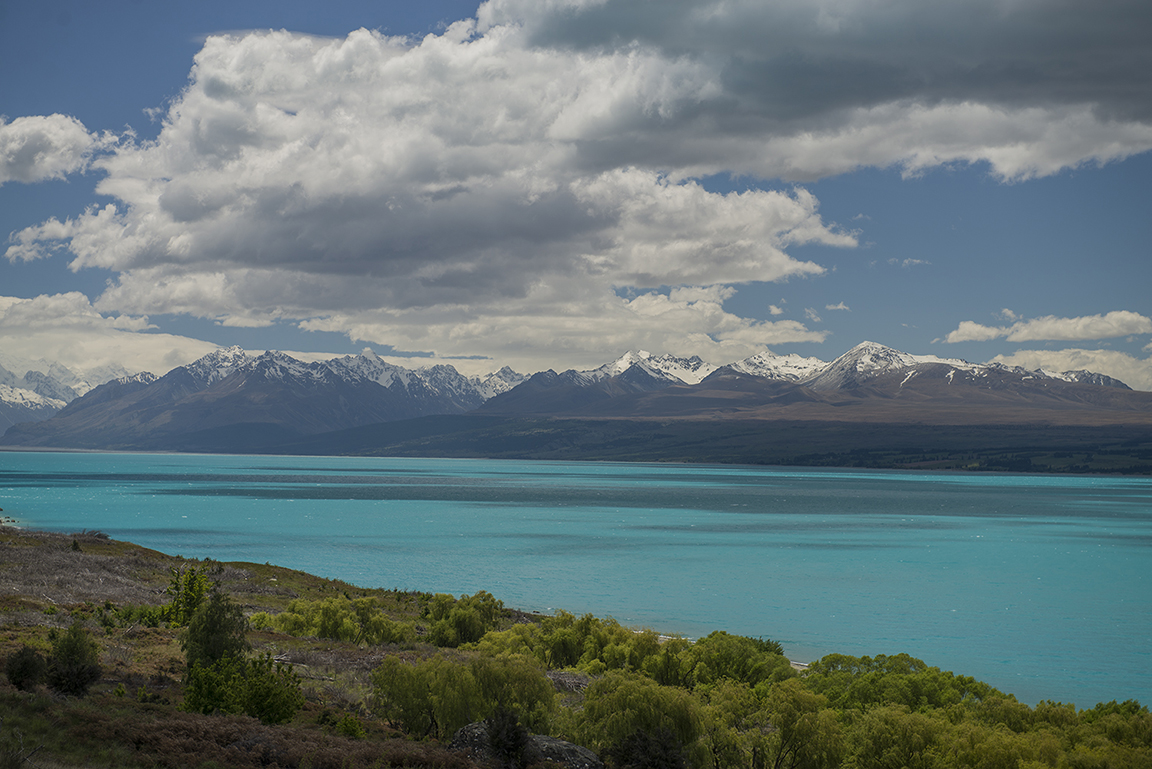 Lake Pukaki near Aoraki Mount Cook National Park