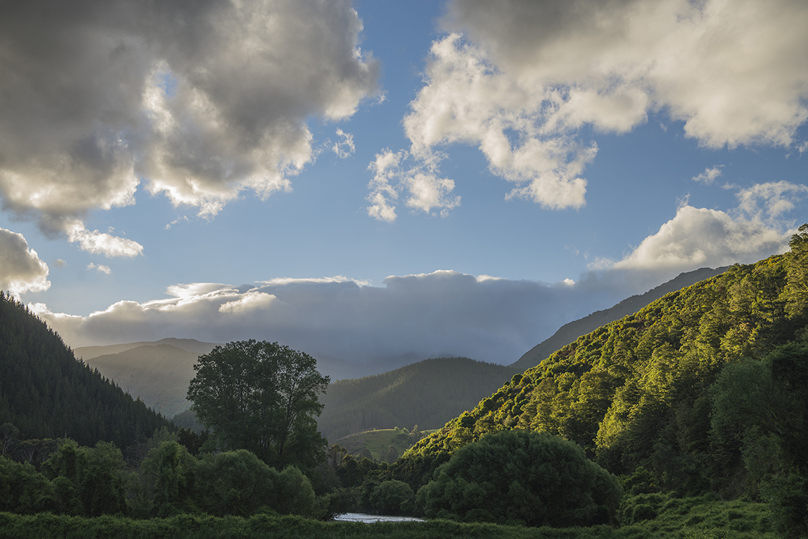 Last light over Motueka