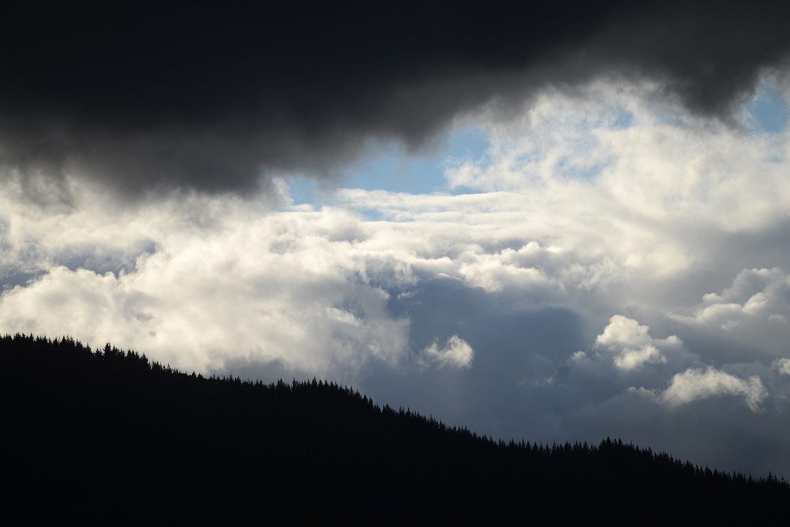 Evening clouds over Motueka