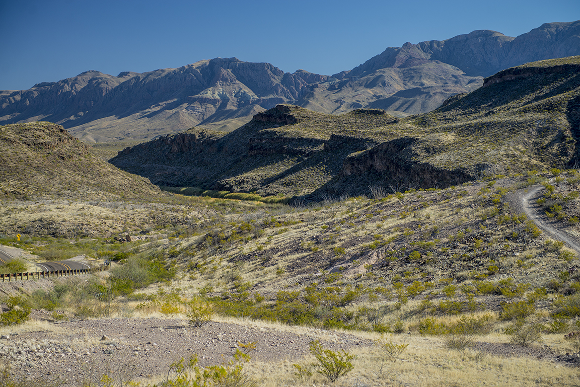 View of Big Bend Ranch State Park from Texas Highway 170