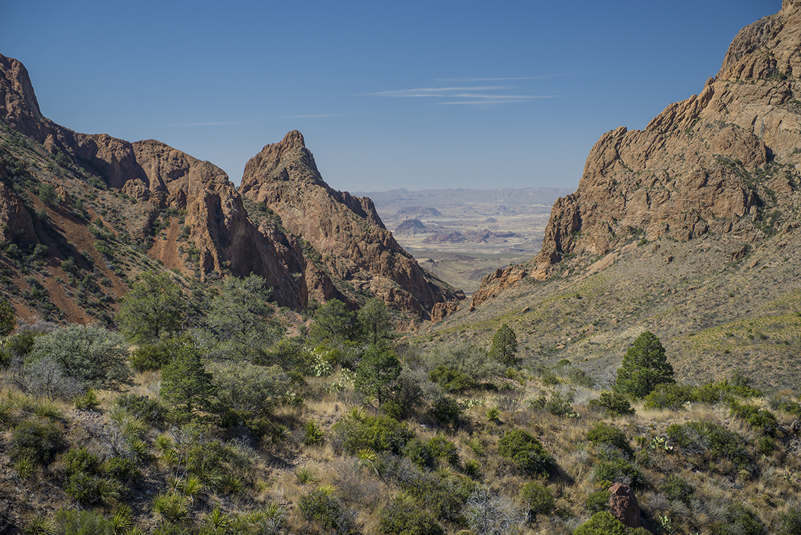 The Window in the Chisos Mountains