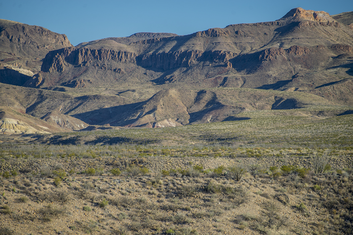 View on the way to Study Butte