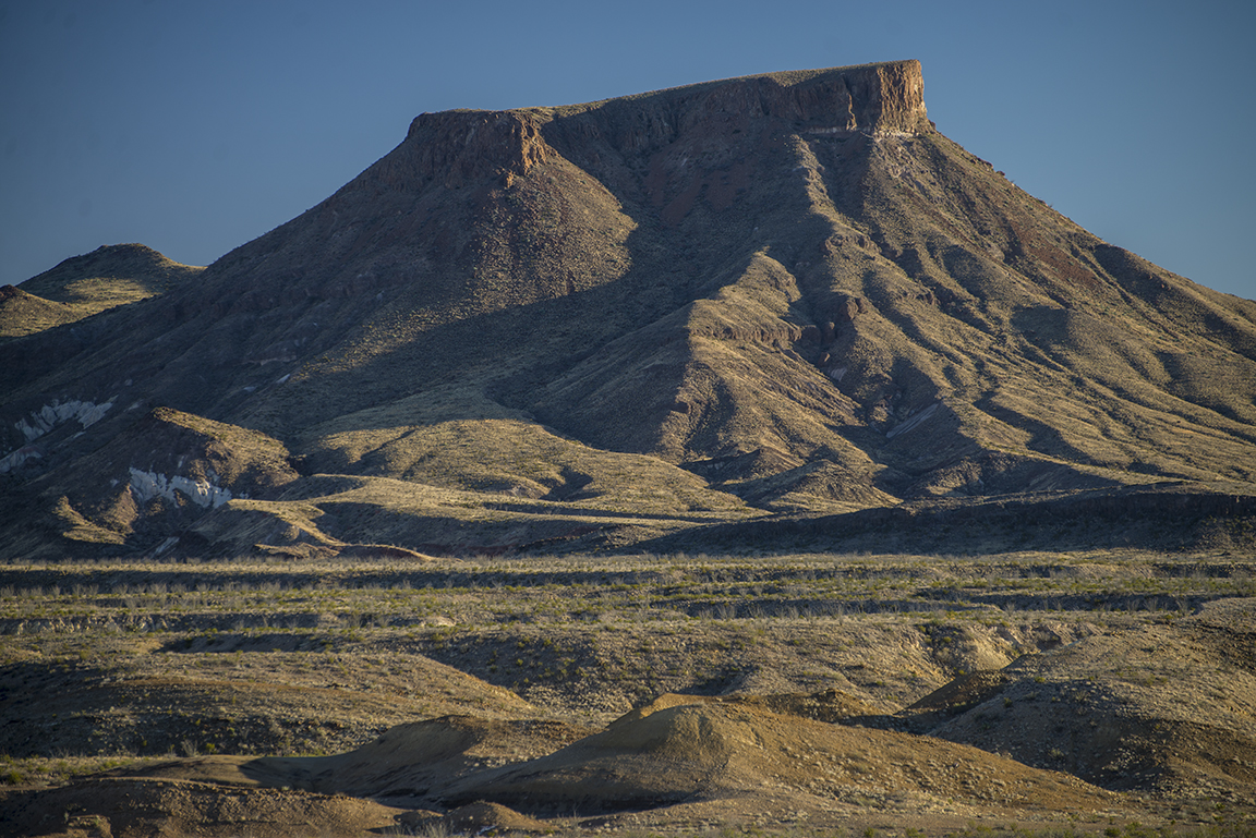 Sunset view on the way to Study Butte