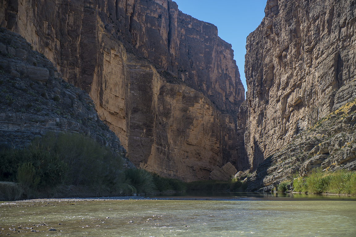 The Rio Grande in the Santa Elena Canyon