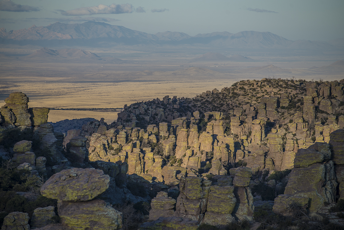 Early morning light over Massai Point