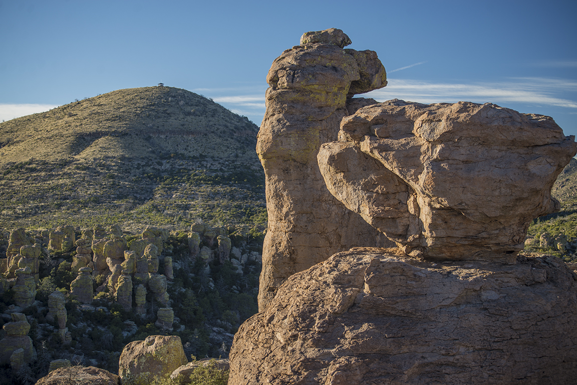 Afternoon light at Massai Point