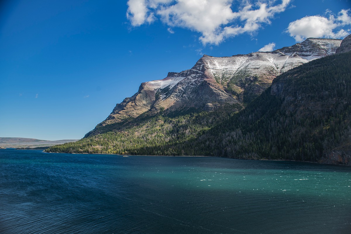 Red Eagle Mountain and Saint Mary Lake