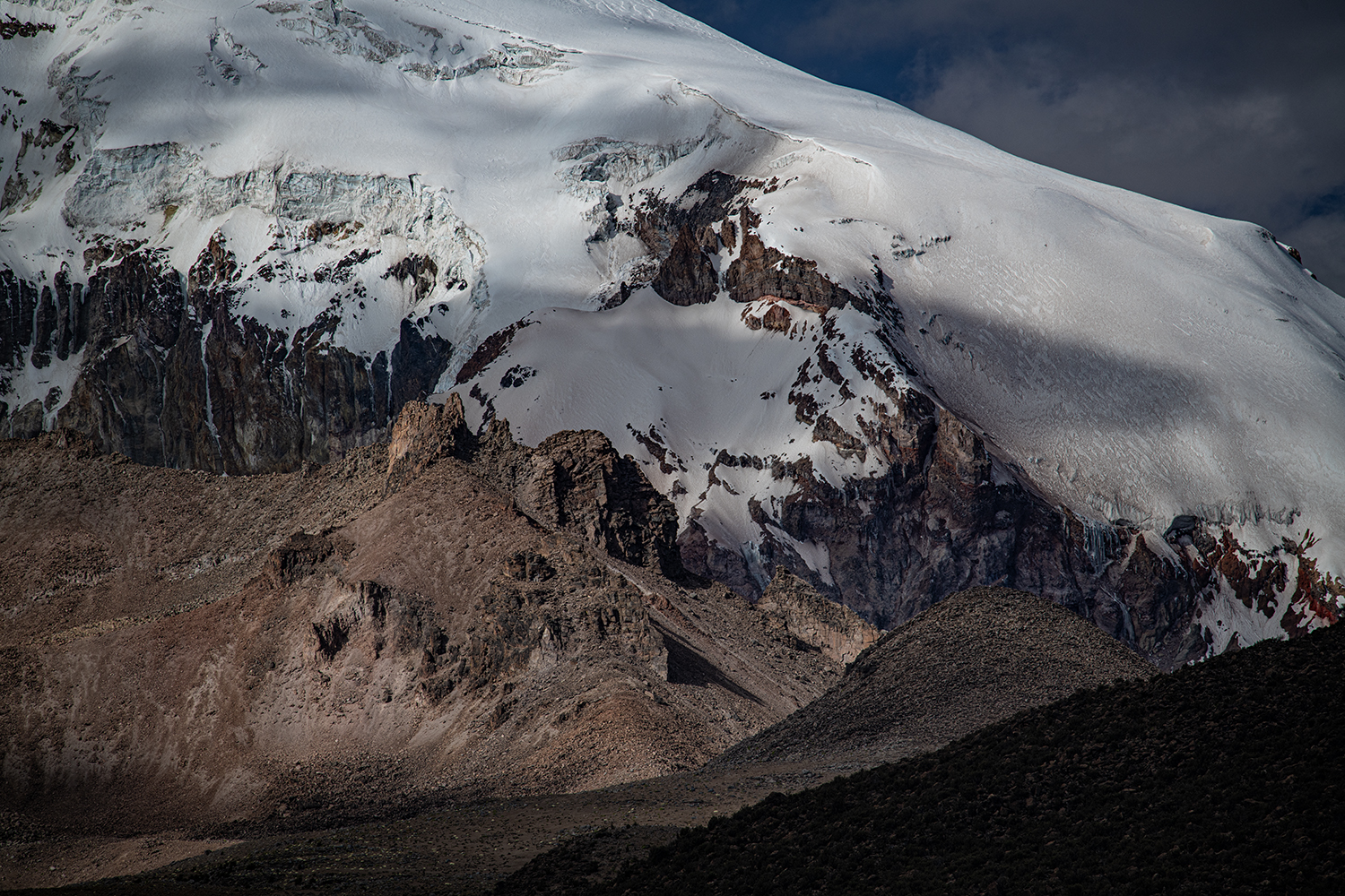 Close up from Monte Wisalla Trail 1928